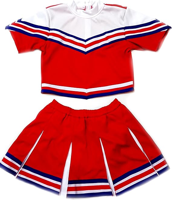 Little Girls' Kids Cheerleader Costume Uniform Cheerleading