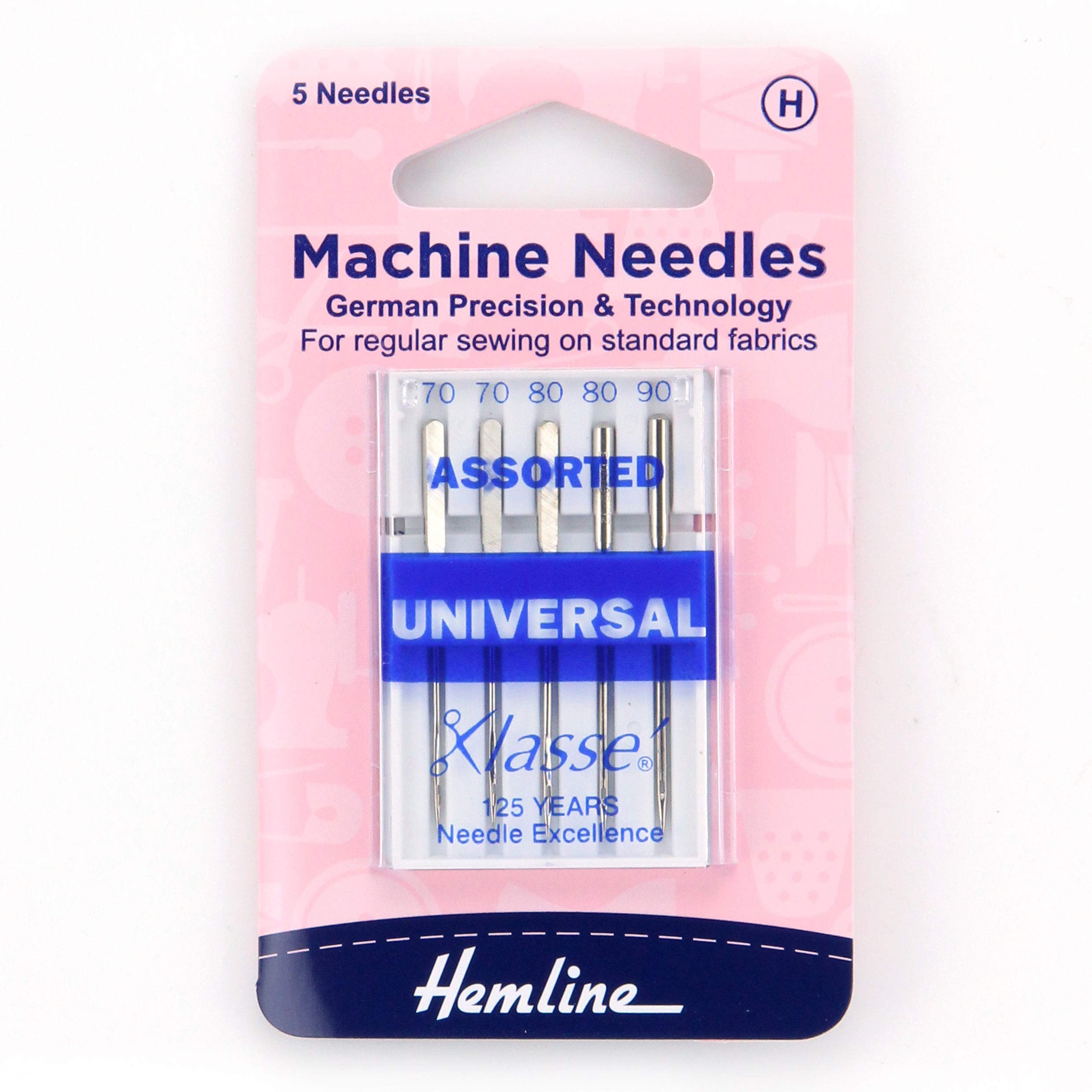 Hemline Machine Needles - Universal Assorted