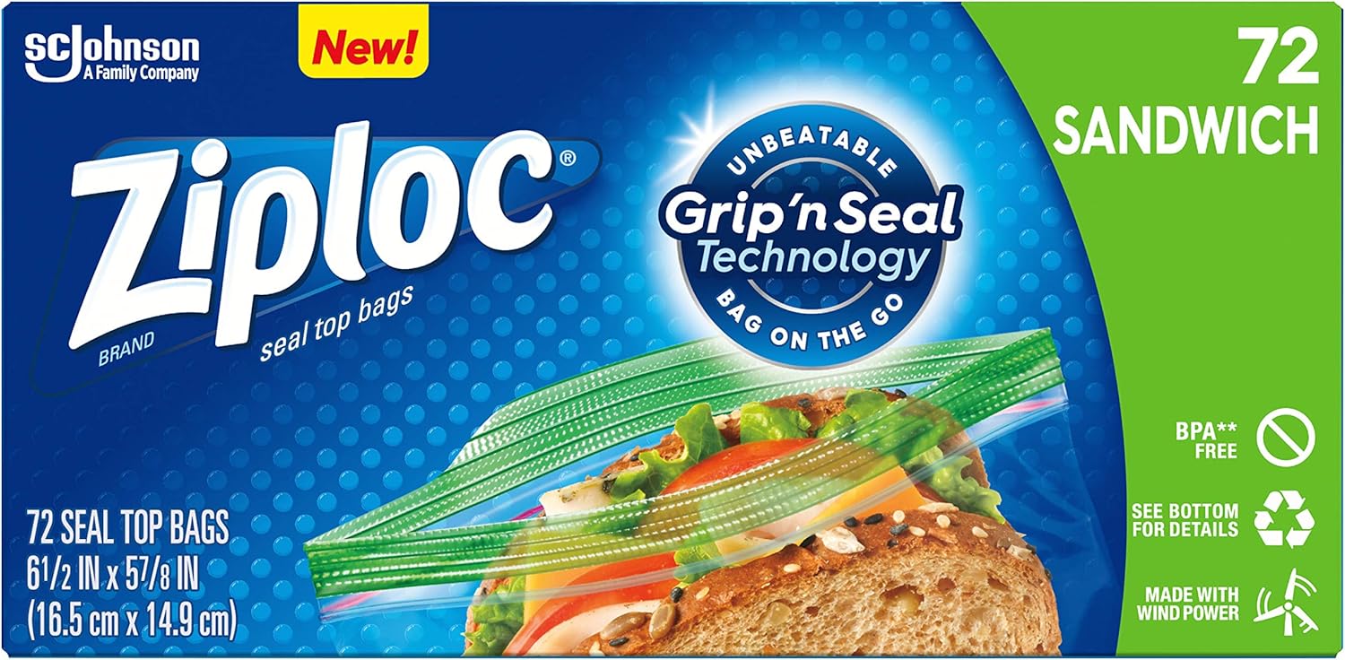 Bolsas sandwich | Bolsas de plástico, de papel, de tela, personalizadas...