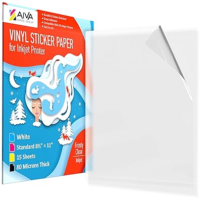 transparent decal paper