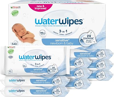 Sensitive+ Newborn & Baby Wipes, 9 Confezioni