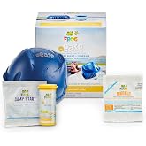 FROG @Ease Floating Sanitizing System for Hot Tubs, Starter Bundle | Self-Regulating Hot Tub Sanitizer with Minerals and SmartChlor Technology, CYA-Free, Compatible with Inflatable Hot Tubs