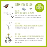 Seedball Wildlife Seed Bombs 100 Pack Bee Friendly Wildflower Mix view 3