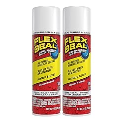 Flex Seal, 14 oz, 2-Pack, White, Stop Leaks