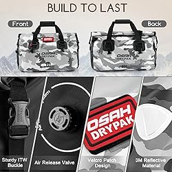 Waterproof Duffel Bag - Motorcycle Dry Bag Tail Bag