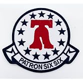 VP-66 Liberty Bells Squadron Patch &ndash; Plastic Backing