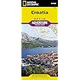 Croatia Map (National Geographic Adventure Map, 3324)