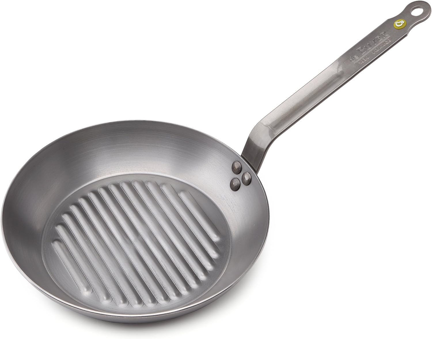 De Buyer 5513.26 Mineral Round Grill Frying Pan, 26 cm Diameter Amazon