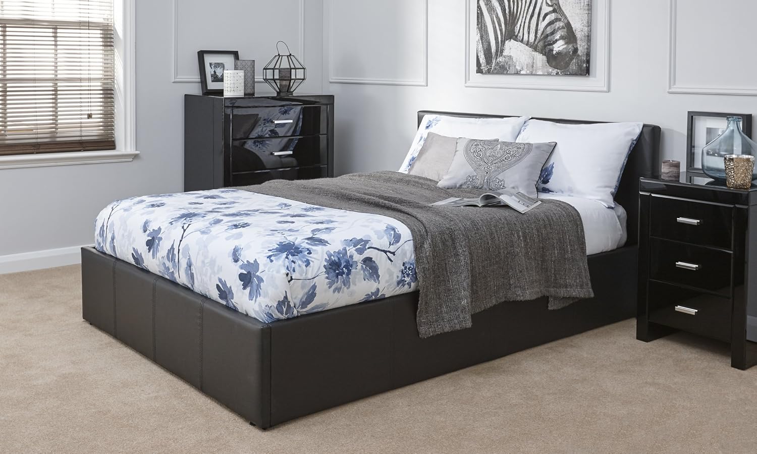 Right Deals Uk Ottoman Bed Storage Four Mattress Options 4ft