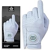 CLAPLEY Men’s Golf Glove – Premium Cabretta Leather with Magnetic Ball Marker, Breathable Design, Good Elasticity, Precious Gift for Golfers, Super Soft Feel, Left and Right Hand, Secure Fit