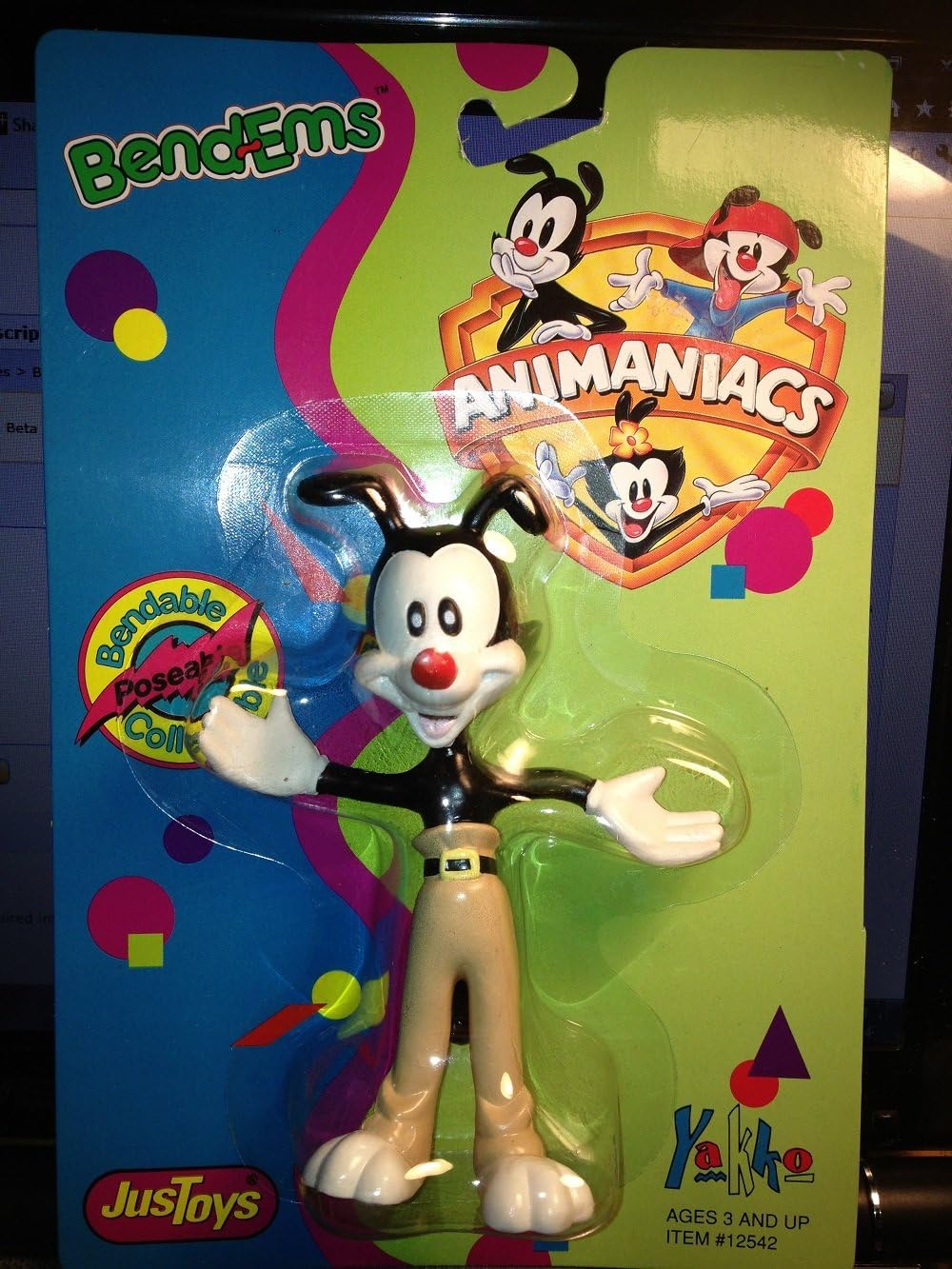 Bend-ems Animaniac Yakko 1994