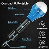 PEMOTech 5 Pcs Camping Lights LED Lantern 4 Modes Waterproof Battery Tent Light view 7