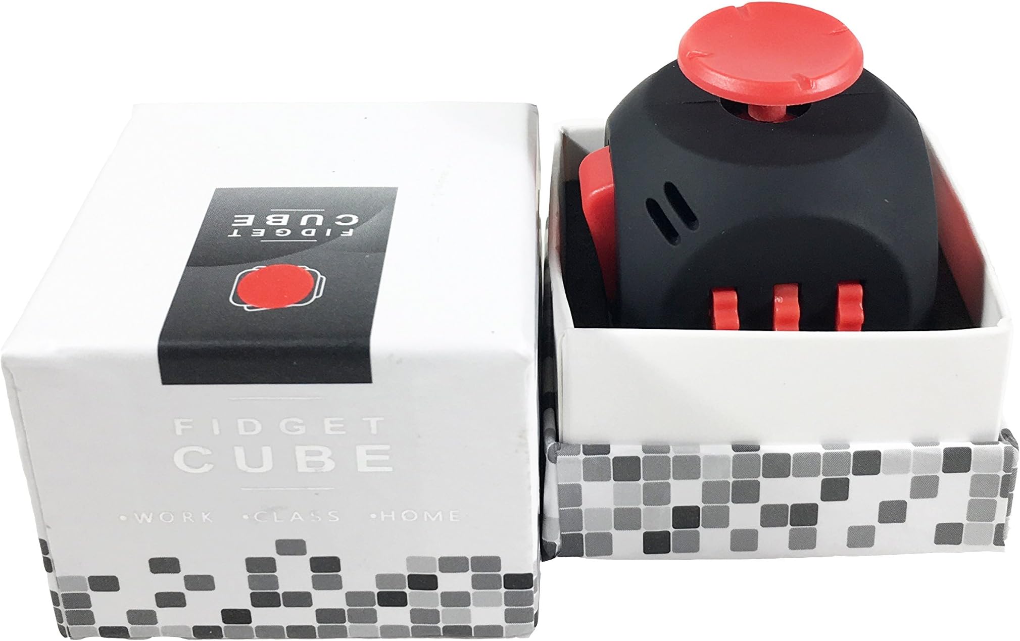 Fidget Cube, Relieve Stress Anxiety and Depression, Third Generation Toy for Children, Teen, Adult, Finger Dice Stress Reliever for Home, Work, Class, ADD ADHD Autism Boredom Anxiety Stress Relief