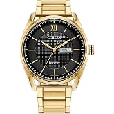 Citizen Men's Classic Eco-Drive Watch with 3-Hand Day and Date