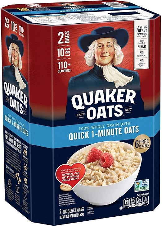 Amazon クエーカー クイックオートミール(4.52㎏) 2.26kg ×2袋 QUAKER(クエーカー) シリアル 通販
