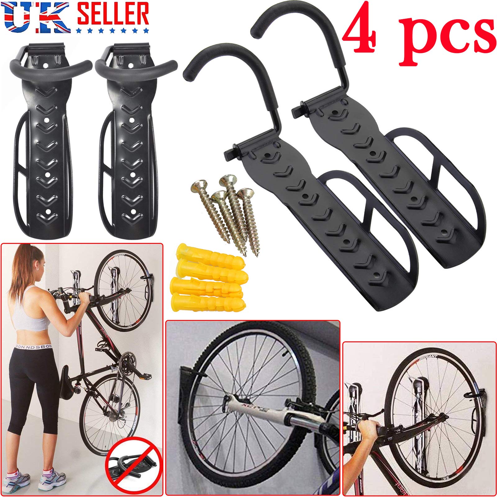 bike hooks garage