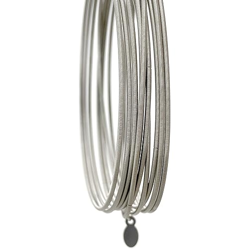 Emerson & Oliver Dia Spring Bracelets – Set of Simple, Inspirational, Boho, Minimalist Bracelets Pack of 10