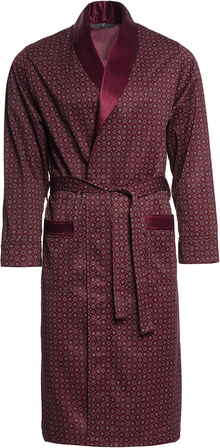 Revise RE502 Elegant Men's Dressing Gown Classic Style Amazon.co.uk