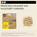 HP 937e EvoMore Yellow Original Ink Cartridge ~1650 Pages Yield view 9