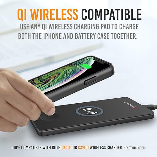 Alpatronix iPhone Xs Max Battery Case, Ultra Slim Portable