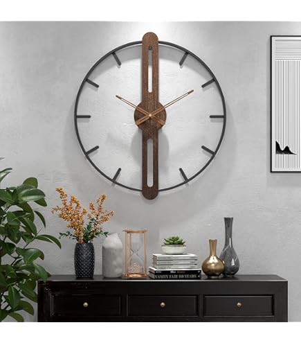 Amazon.com: Skilcraft Self-Set Wall Clock - Plastic Contemporary