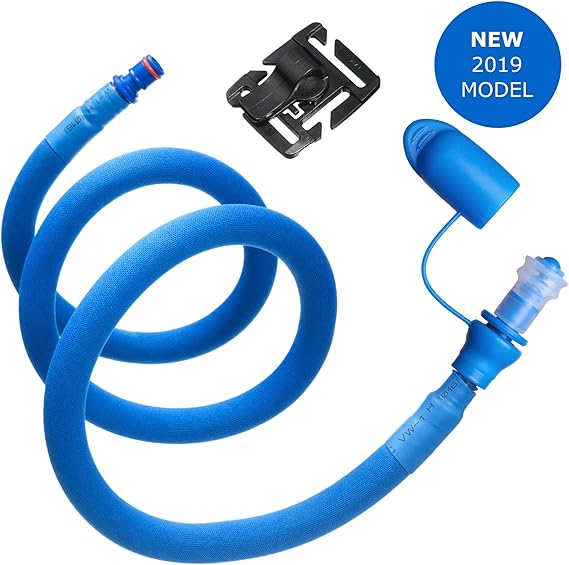 Insulated Tube for Hydration Bladder Replacement, Premium Tasteless BPA