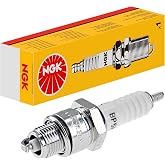 NGK 6326 Standard Spark Plug - BP6HS-10, 1 Pack | Replaces 09482-00264 94701-00232 94703-00232 P-L7YC4. 20k-30k mileage rated.