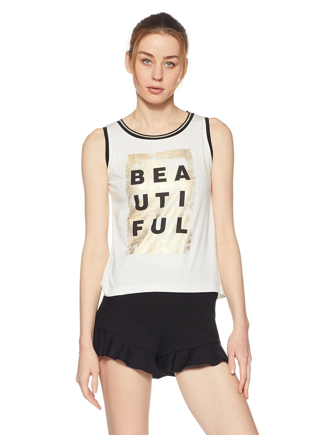 unshackled women's solid t-shirt
