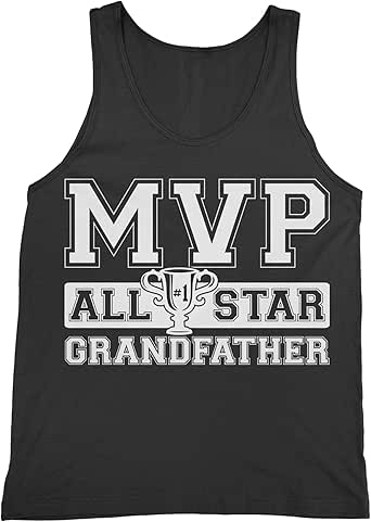 Amazon.com: MVP Allstar Grandfather - Funny Fathers Day Mens Tank Top