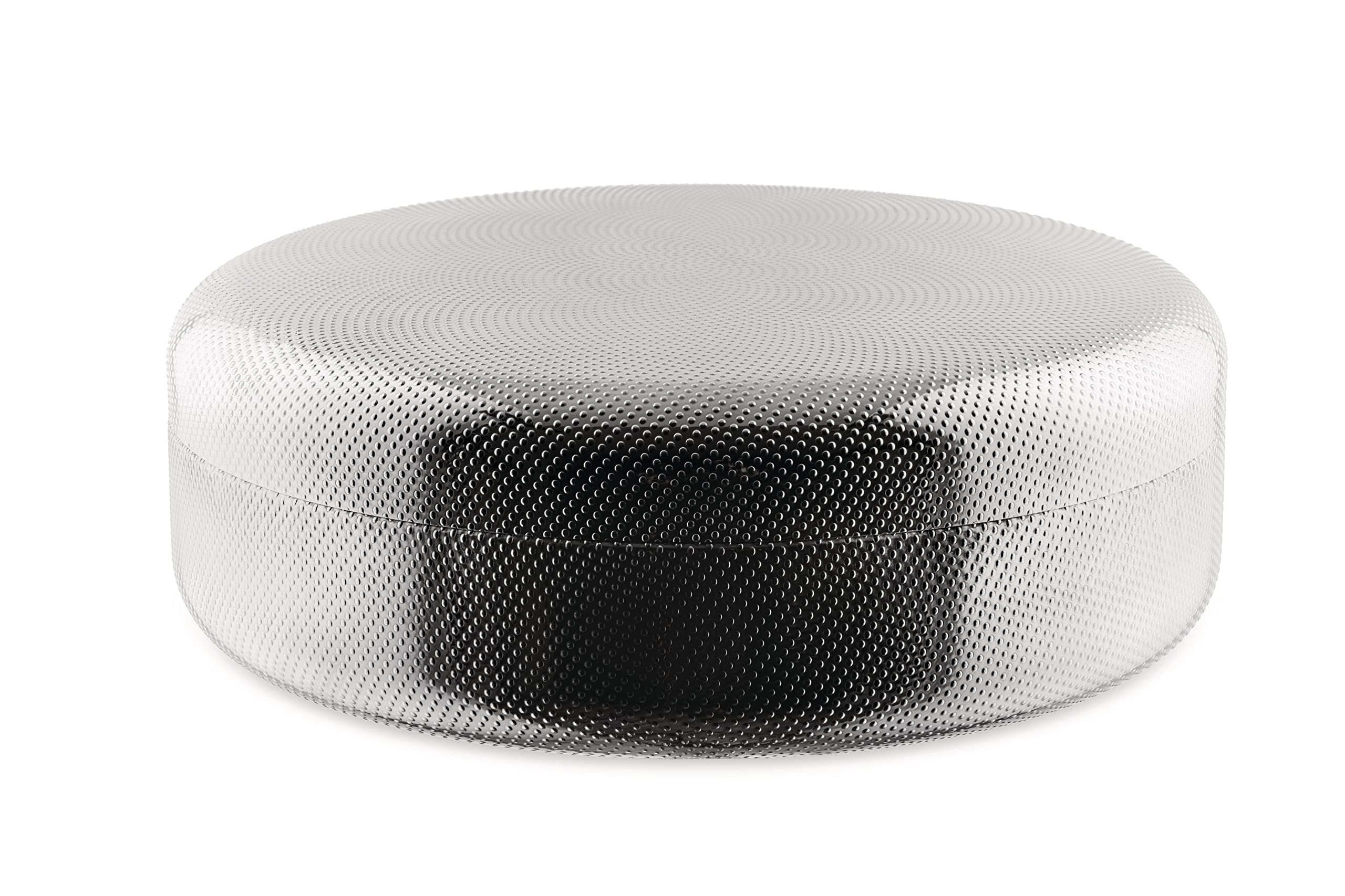 Alessi Extra Ordinary Texture JM01/28 T - Minimal Design Container, Lid in 18/10 Stainless Steel with Decoration, Granulated in Relief, 28 cm