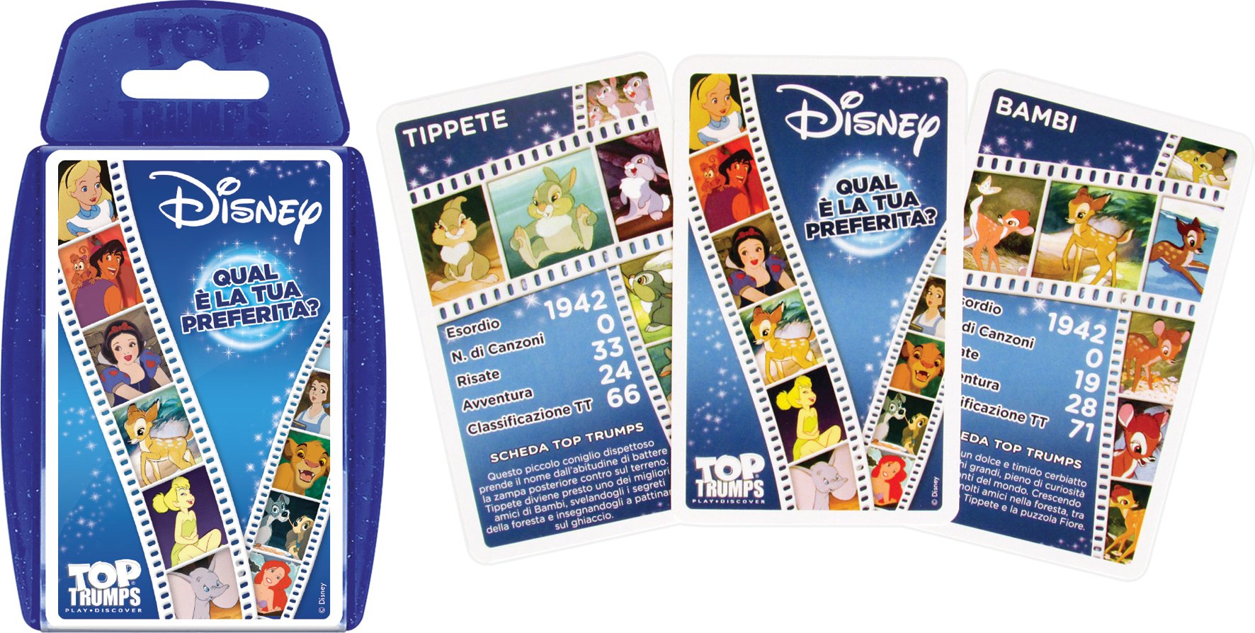 Winning Moves Top Trumps Card Game - Disney Classics for 6+