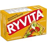 Ryvita Sesame Rye Crispbread, 125 GR