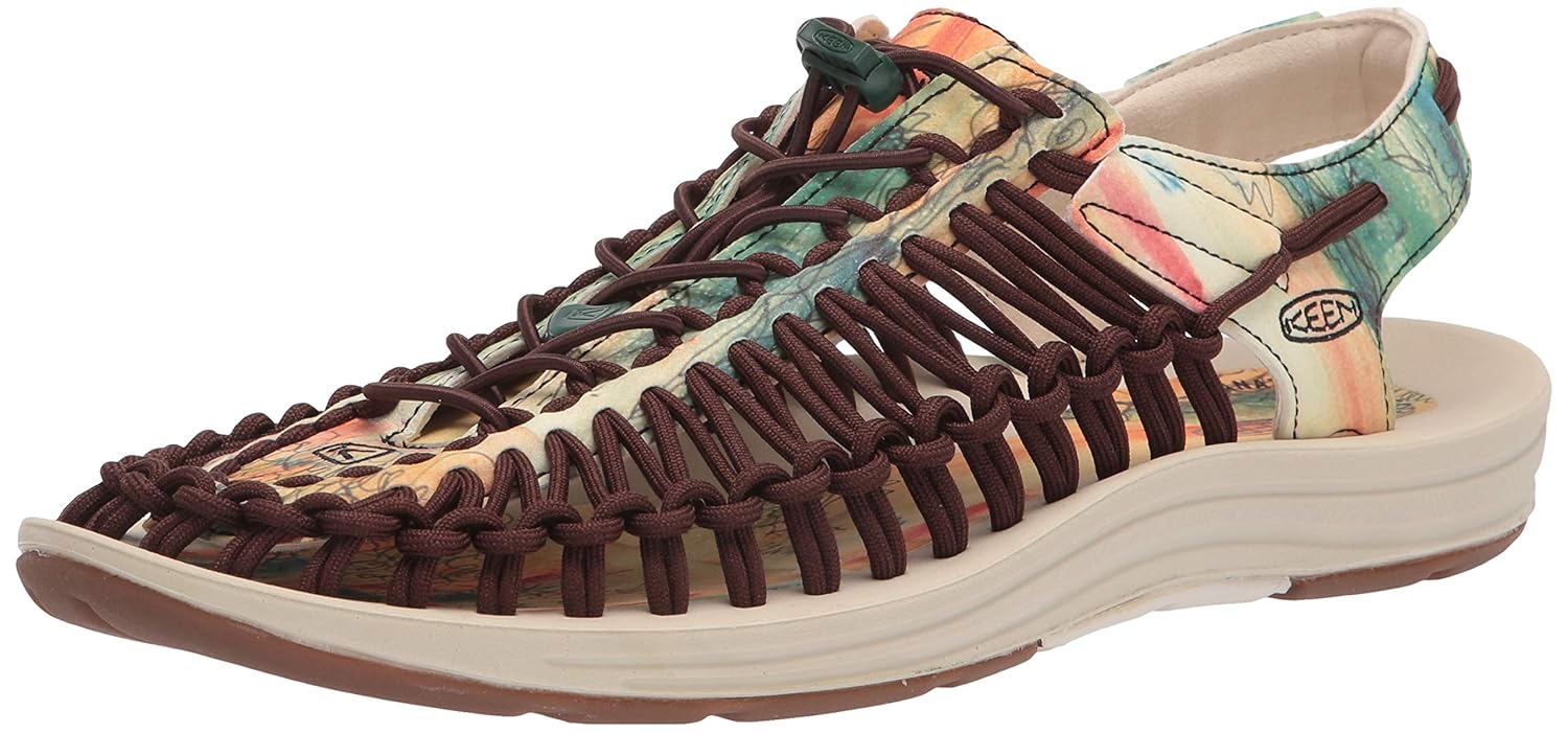 Buy KEEN Women's Uneek Classic Two Cord Sandal, New York at Night at