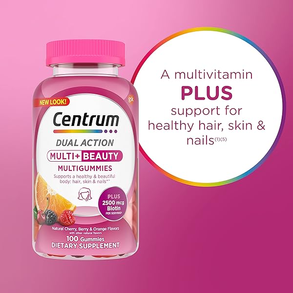 CENTRUM MULTIVITAMIN GUMMY, 100 COUNT (PACK OF 1)