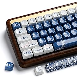 Hkfos XVX Ceramic Glaze Coating Keycaps, MOA Keycap