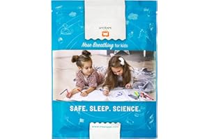 MyoTape Sleep Strips by Oxygen Advantage, Restores Nasal Breathing to Improve Sleep Quality Comes in 3 Sizes S,M, L uses Elastic Tension to Gently Keep Lips Closed (Children's (Small))