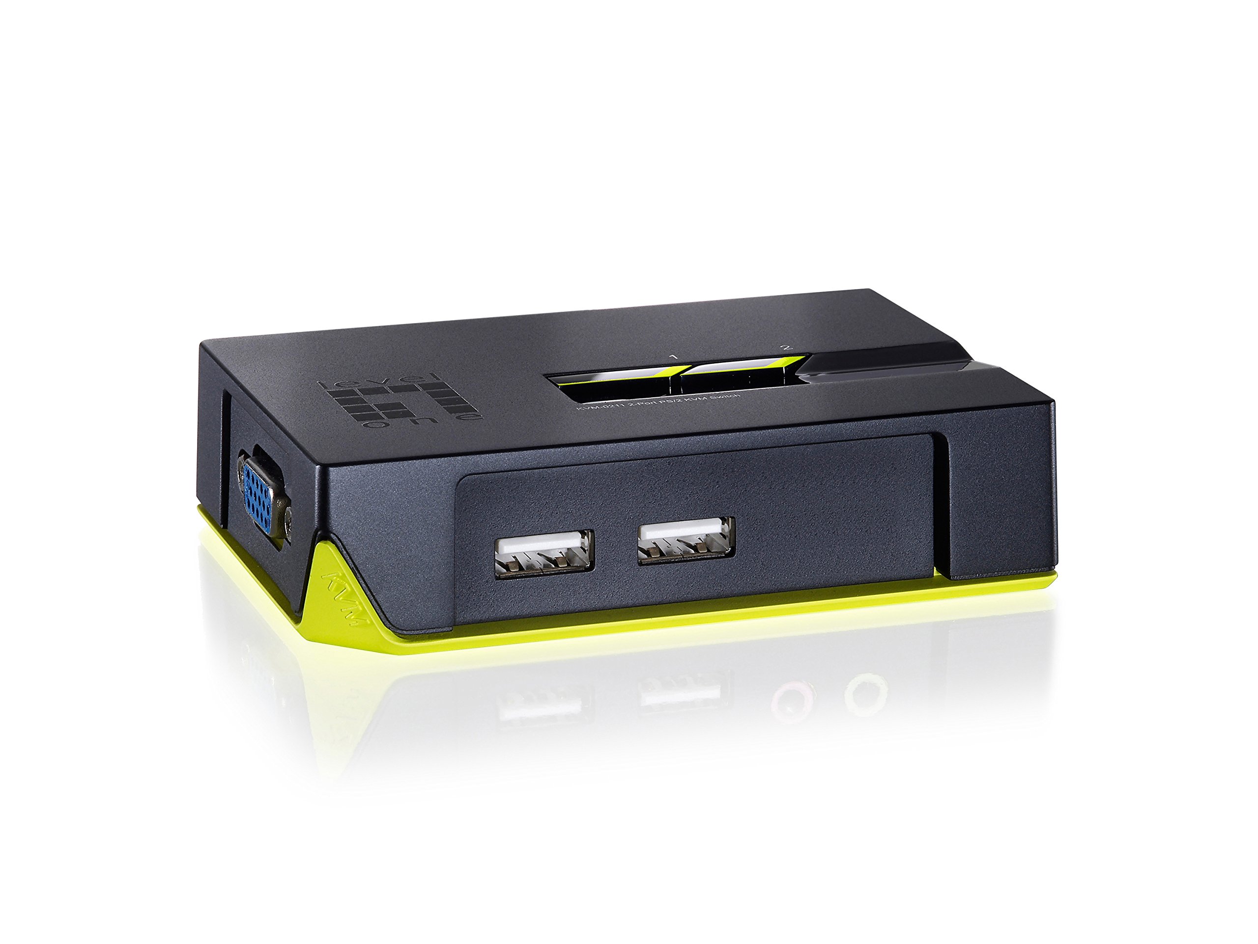LevelOne USB KVM-0222 KVM Switch 2 Ports