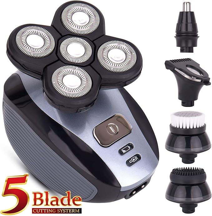 wiktok men's 5 in 1 electric shaver