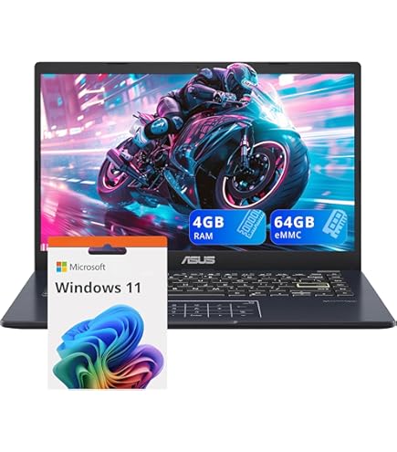 Amazon.com: ASUS Vivobook Go 14 Thin & Light Laptop Computer, 14