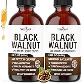 NEW AGE Black Walnut Liquid Drops – Black Walnut Extract - Cleanse – Vegan, Non-GMO, Gluten-Free & Alcohol-Free – 4 oz