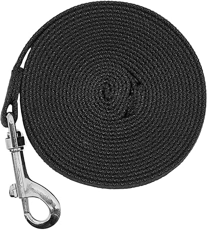 15 foot leather dog leash