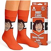 Major League Socks - NHL PHILADELPHIA - Various Players - Hockey Fan Holiday Gift Unisex Apparel (Size 7-13)
