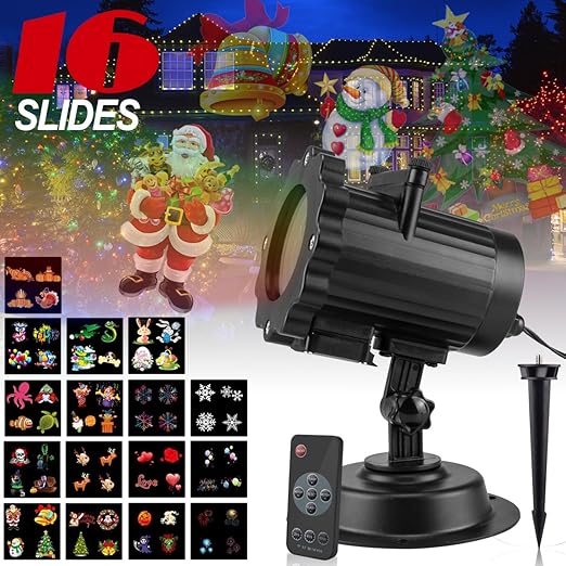 Luces de Proyector Lámpara Proyección Wireless Control Remoto con ...