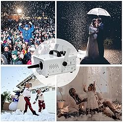 LANGXUN 800W Snow Machine with Manual & Wireless