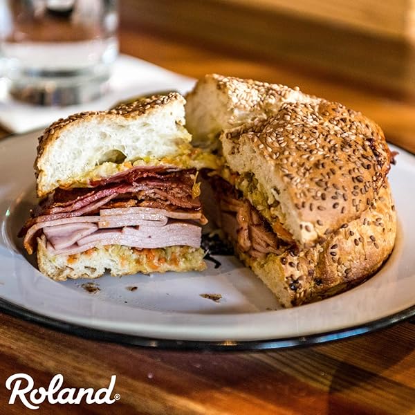 ROLAND FOODS NEW ORLEANS STYLE MILD MUFFULETTA SALAD, SOURCED IN THE USA, 56-OUNCE POUCH