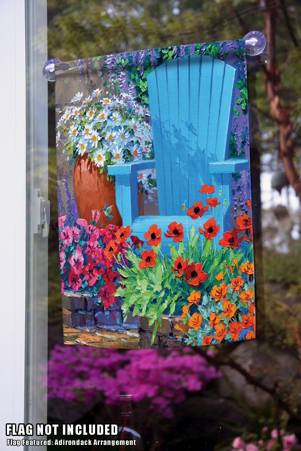 Amazon Com Toland Home Garden 427147 Garden Flag Window Hanger Garden Flag Holders Garden Outdoor