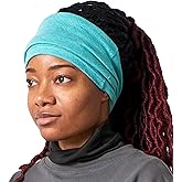 CHARM 100% Organic Cotton Neck Gaiter - All Season Mens Womens Wide 2 in 1 Headband Loop Infinity Scarf