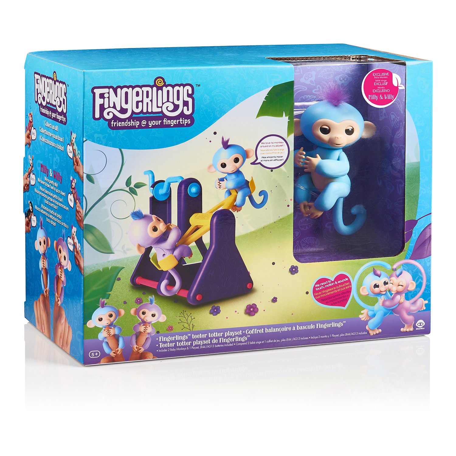 fingerlings seesaw