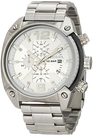 Diesel End-of-Season Analog Silver Dial Mens Watch - DZ4203