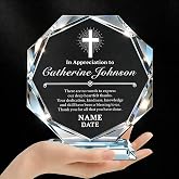 Personalized Trophy Award-Custom Plaques for Pastor Appreciation Gifts | Customized Name Plaque for Pastor's Day Church Clergy Keepsakes, Best Ideas Thank You for Christianity Pastores Gift